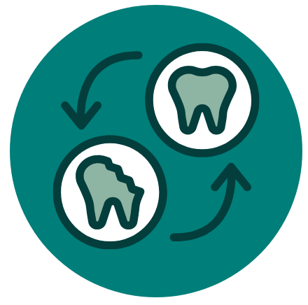 Dental implants icon