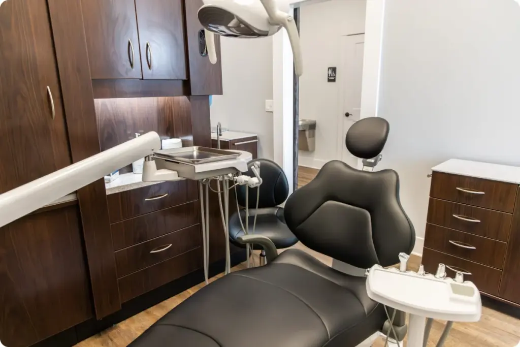 Modern dental operatory at Premiere Dental Spa